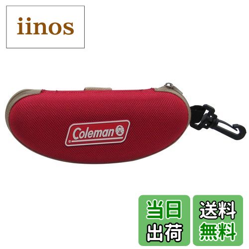 【送料無料】[コールマン] オリジナルサングラスケース ハード CO07 色：レッド、サイズ：Free Size