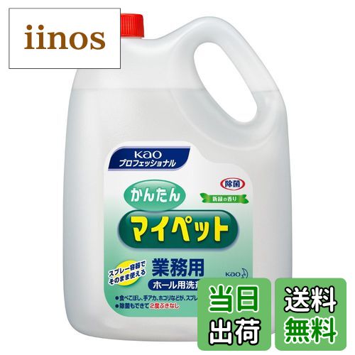 【送料無料】KAO 花王 【大容量】 かんたんマイペット 4.5L 業務用 掃除用品 ホール清掃 プロフェッシ..
