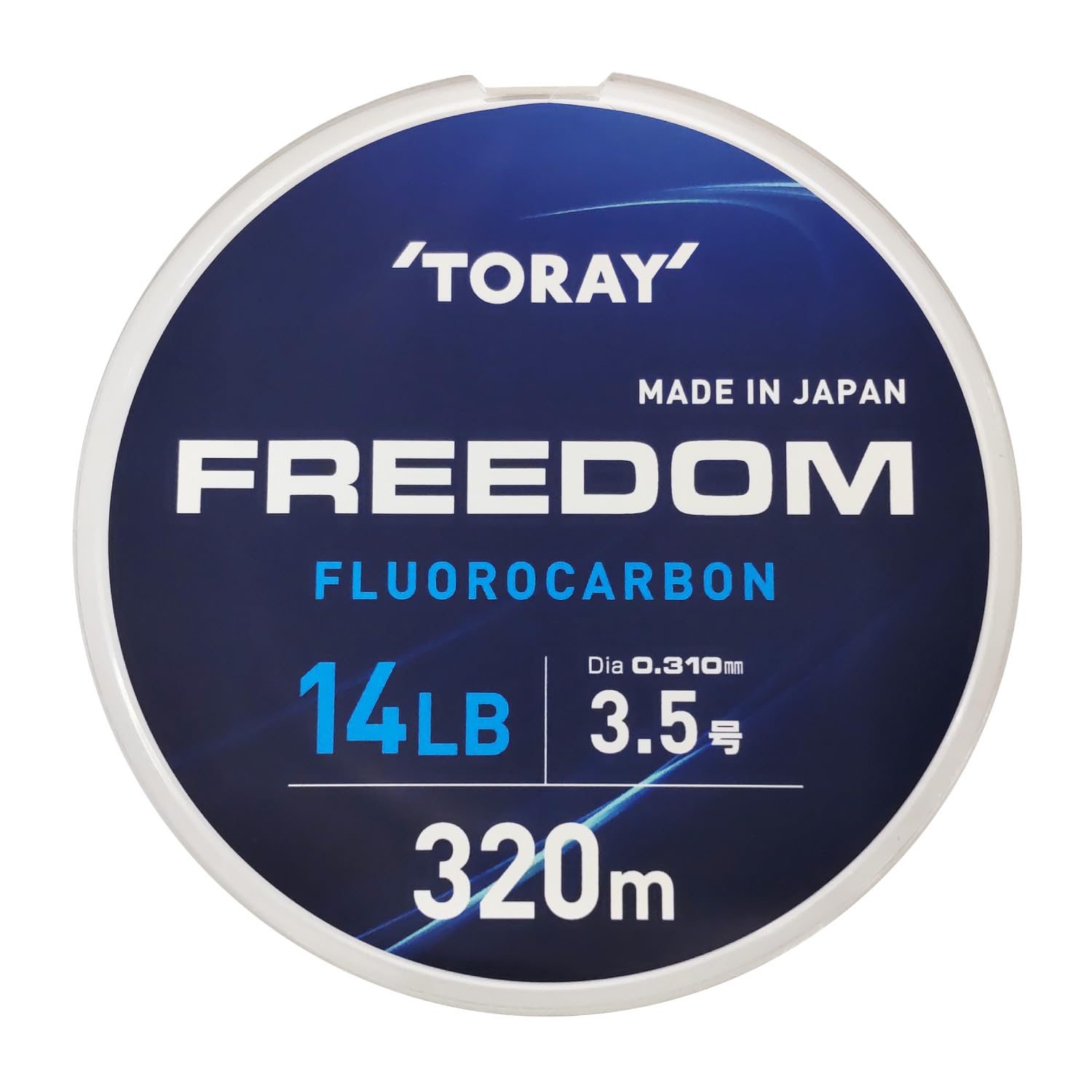 【送料無料】東レ(TORAY) フロロカーボン フリーダム 320m 色:ナチュラル、サイズ:14lb