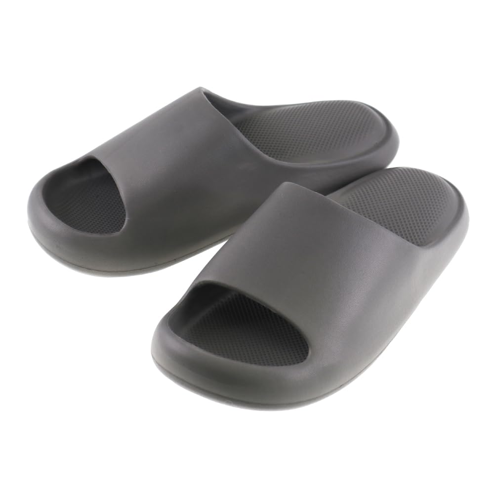 【送料無料】[FASPROJECT] ポコポコ クッション サンダル eva (レディース) 婦人 女性 ジュニア 軽量 シャワーサンダル つっかけ SY-12784 色：グレー、サイズ：L