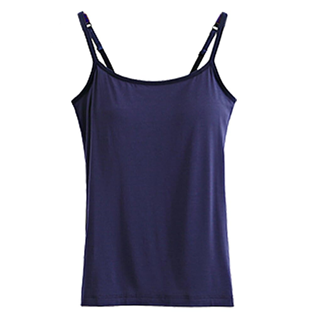 【送料無料】[Karly　Shop] 【爆売れ】カップ付きインナー キャミソール タンクトップ ブラトップ サラ..