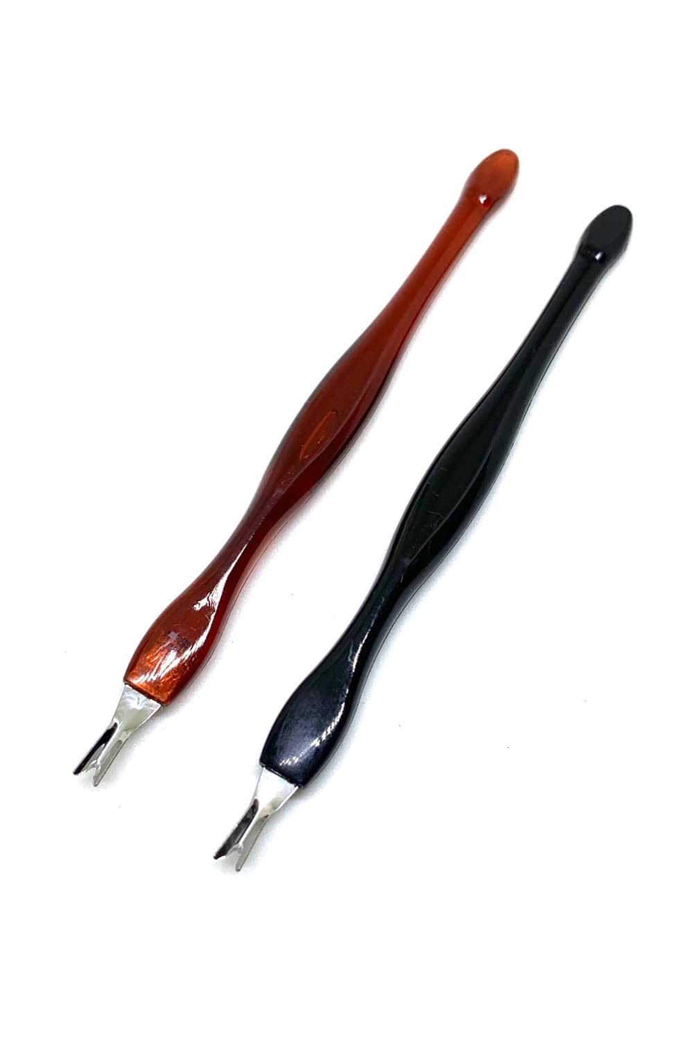 【送料無料】wumio 甘皮カッター 2色セット ネイル ジェルネイル V型ナイフ 甘皮 お手入れ セルフネイ..