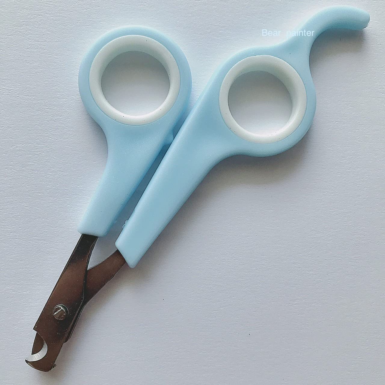 【送料無料】シラミブラシ＆爪切り 目ヤニのケア 色：ピンク