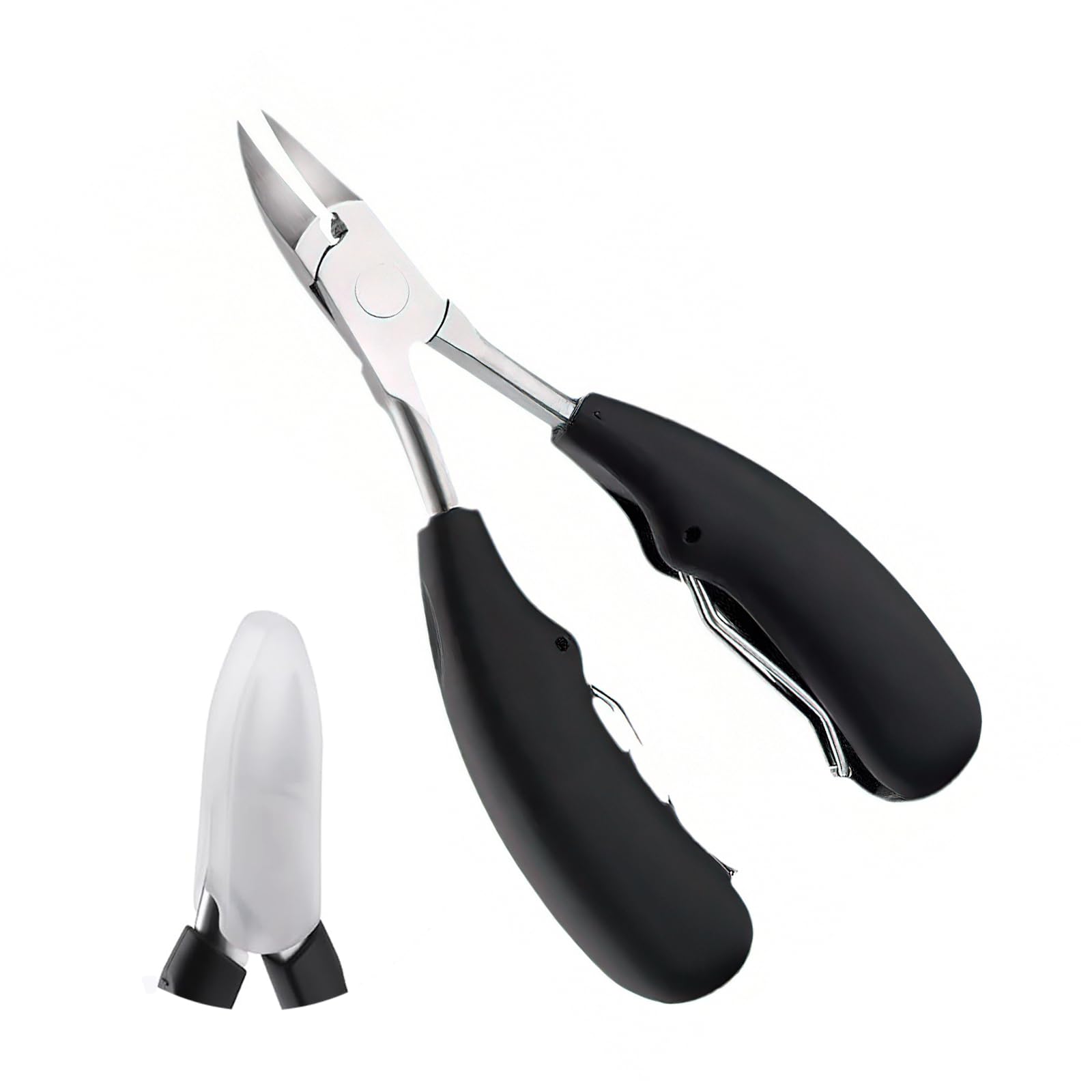 【送料無料】ポクミル 爪切り ニッパー 巻き爪用爪切り 手足両用 つめきり 鋭い切れ味 ステンレス刃 ニッパー 整えやすい 精密 男女兼用 落下防止のための外部...