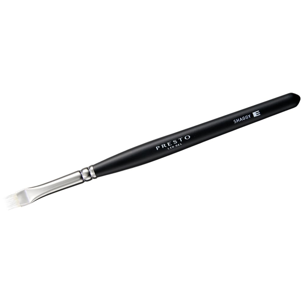 【送料無料】PRESTO ジェルブラシ シャギー 色：ブラック