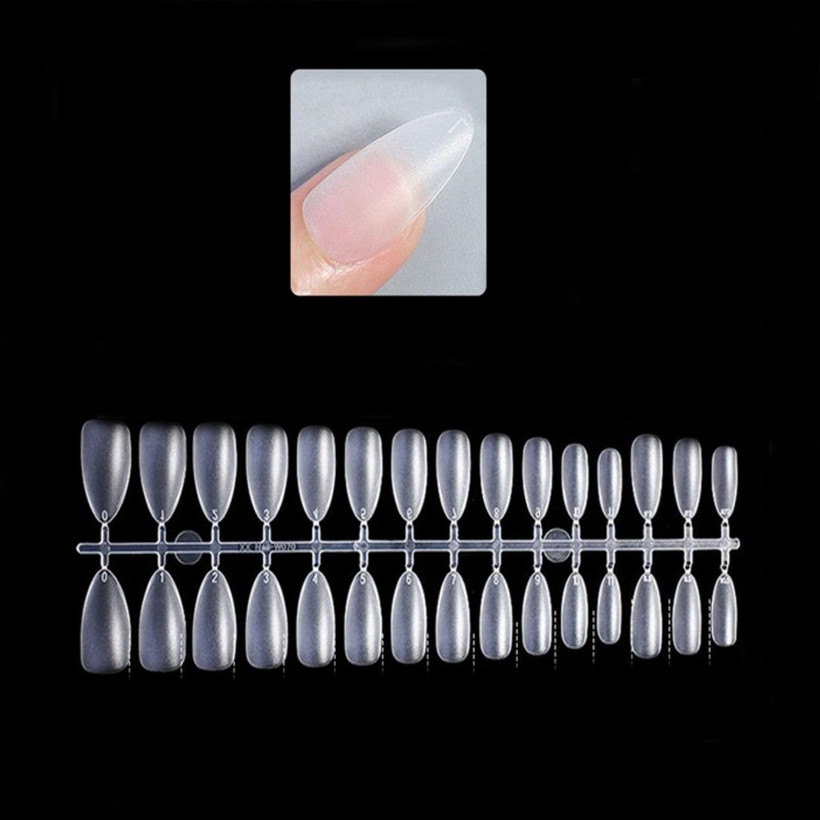 【送料無料】240ピース ネイルチップ 超薄 フルカバー プレスオンネイルチップス フレンチネイル 人工..