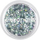 【送料無料】erikonailERI- 67 ホロシルバー 1mm 色:ERI-67、サイズ:11.5g×1個