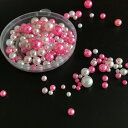 【送料無料】Non-ABS-MixSize-150pcsP 色:PinkMix