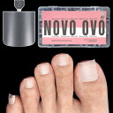 【送料無料】NOVO OVOネイルチップ、つま先用ネイルチップ、カーブフルカバーのダブルマットプレファイルドアクリルソフトジェルネイルエクステンション 色:Sharp Square Toe Nail Tip、サイズ:medium