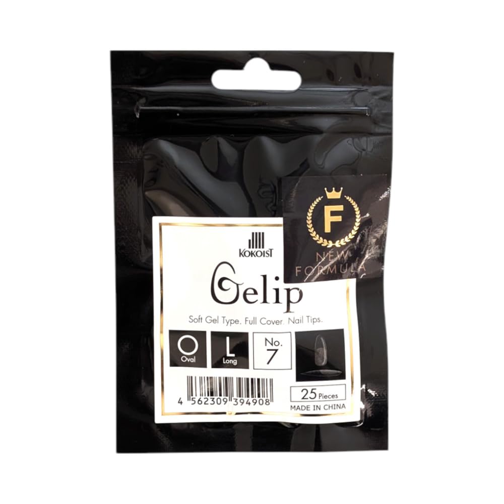 【送料無料】KOKOIST ジェリップ OL オーバルロング #7 25P 色：クリア、サイズ：25P