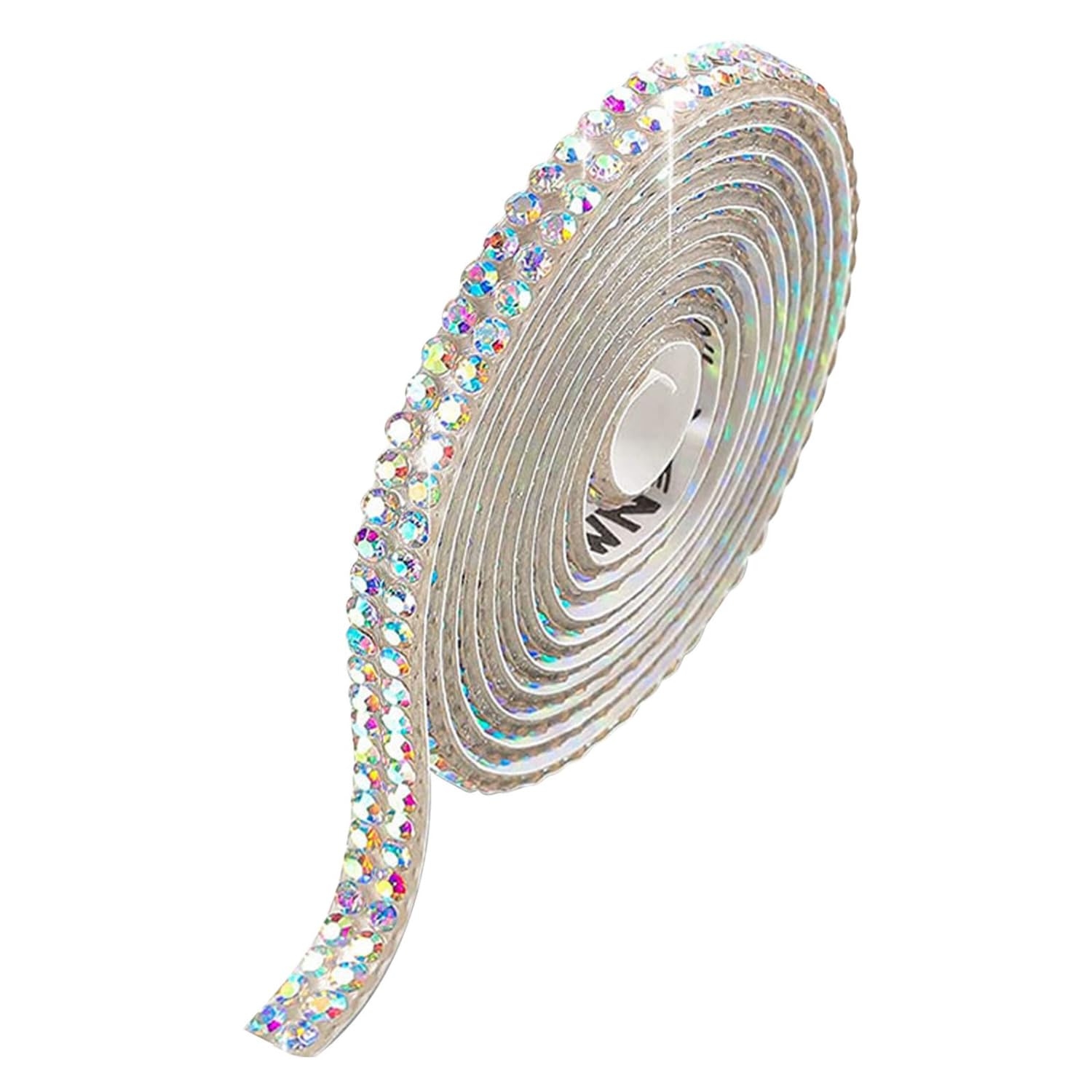 【送料無料】ラインストーンテープ 自粘着 キラキラ デコシール 長さ90cm DIY用 多列 幅4.5mm〜18mm NA..