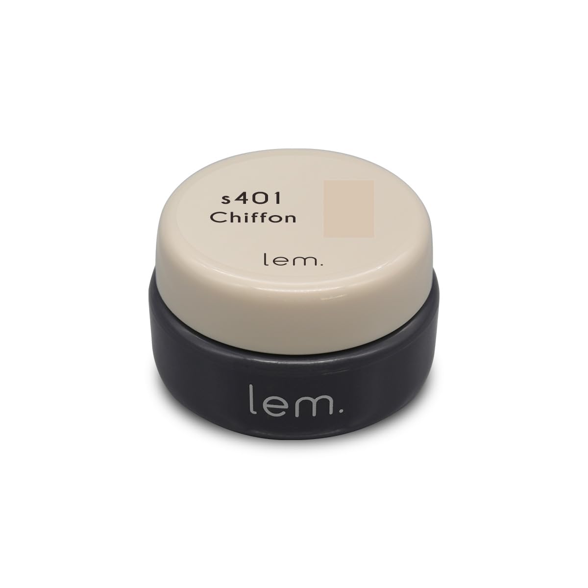 【送料無料】lem.(レム) シフォン LM-s401 色：ピンクベージュ、サイズ：3g約φ32×H20(mm)