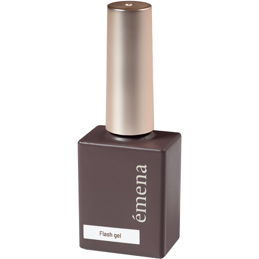 【送料無料】emena フラッシュジェル 1001 8g レッド 色：レッド