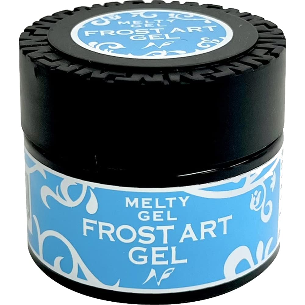 【送料無料】Melty Gel フロストアートジェル 14g UV/LED対応 色：クリア、サイズ：14gφ39×H33(mm)