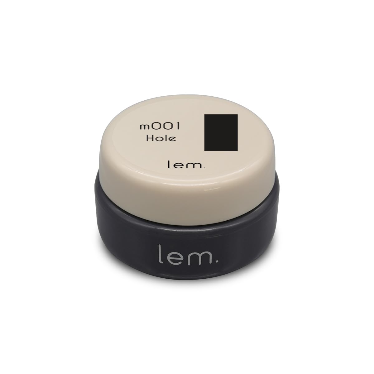 【送料無料】lem.(レム) ホール LM-m001 色：マットブラック