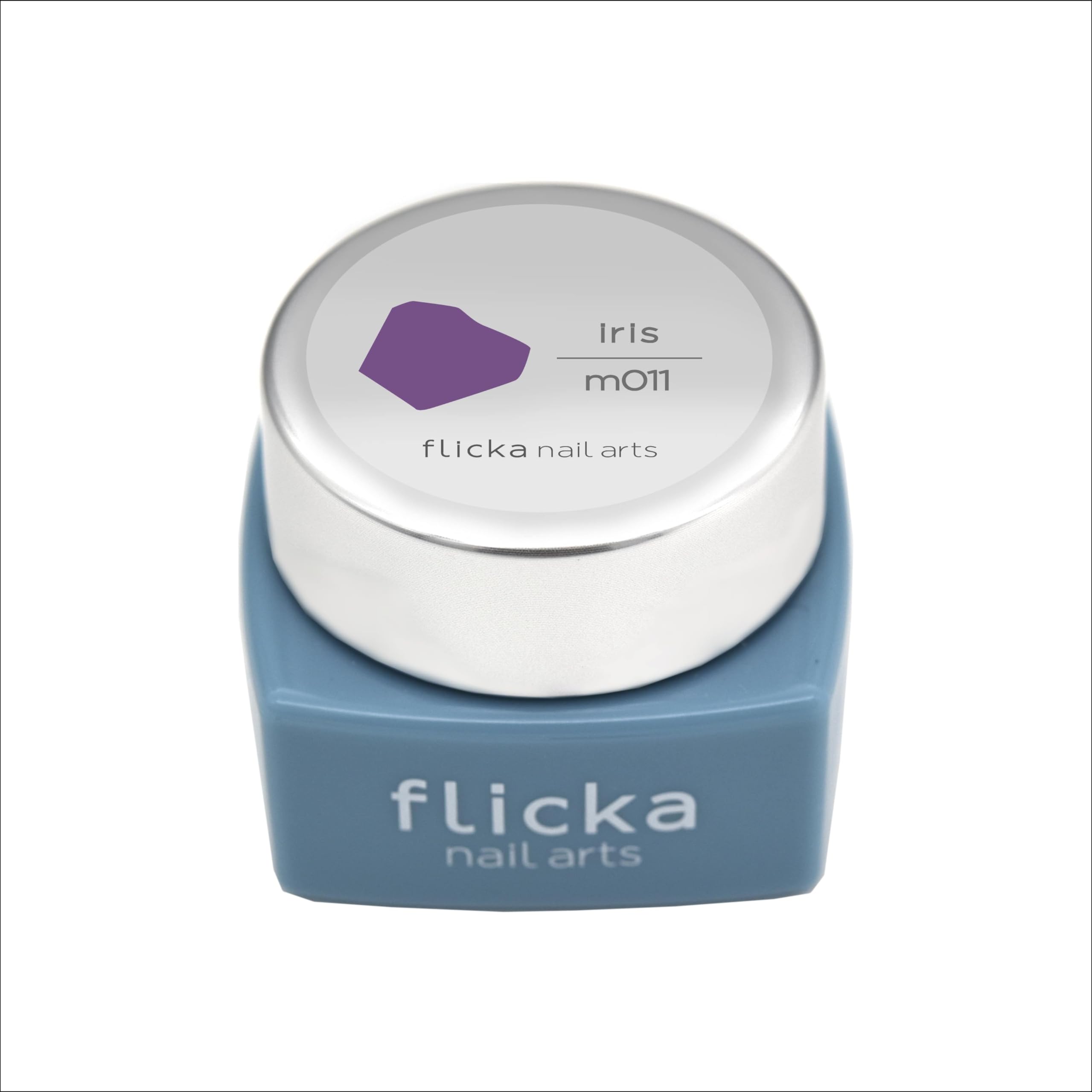 【送料無料】flicka nail arts(フリッカネイルアーツ）アイリス FG-m011 色：パープル