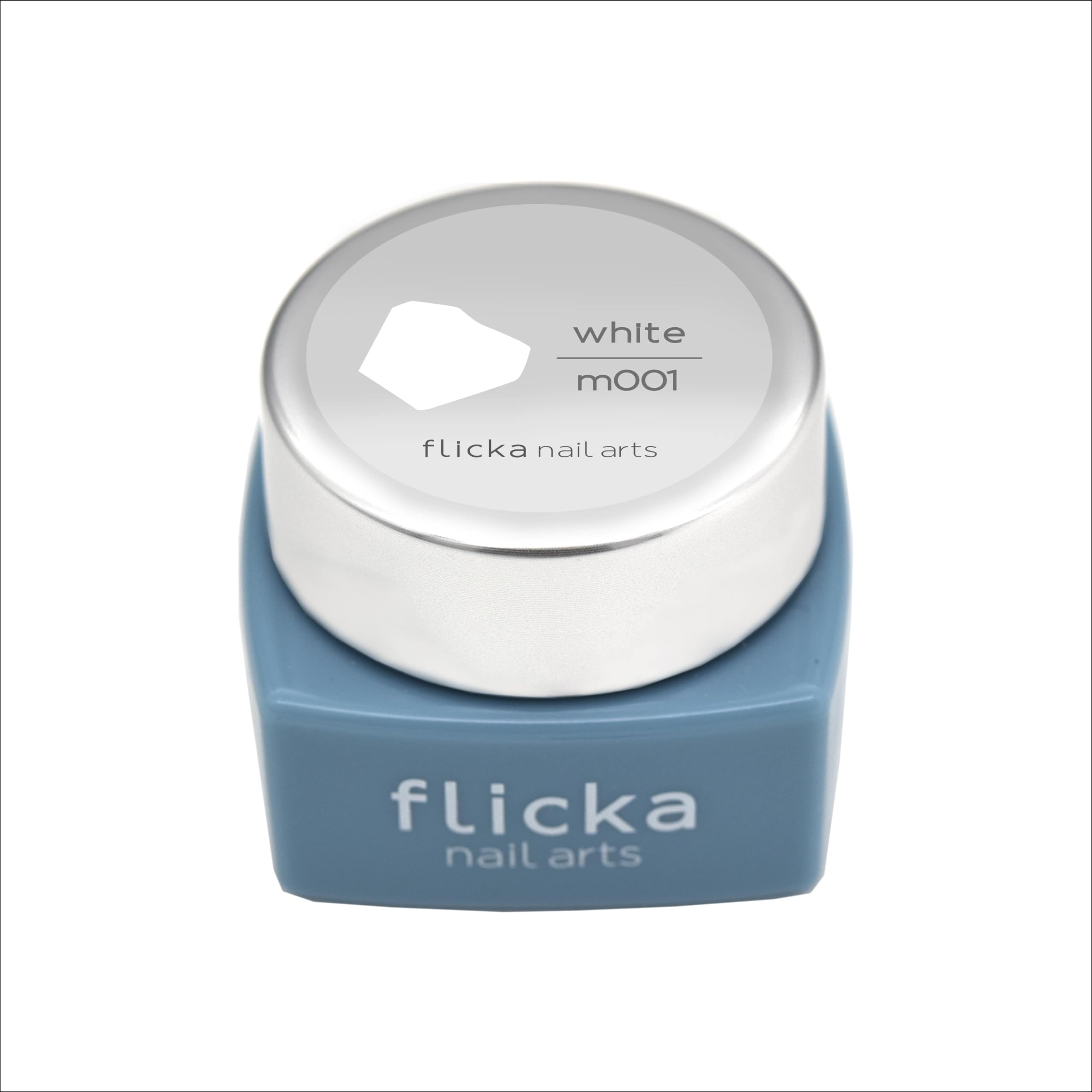 【送料無料】flicka nail arts(フリッカネイルアーツ）ホワイト FG-m001 色：ホワイト