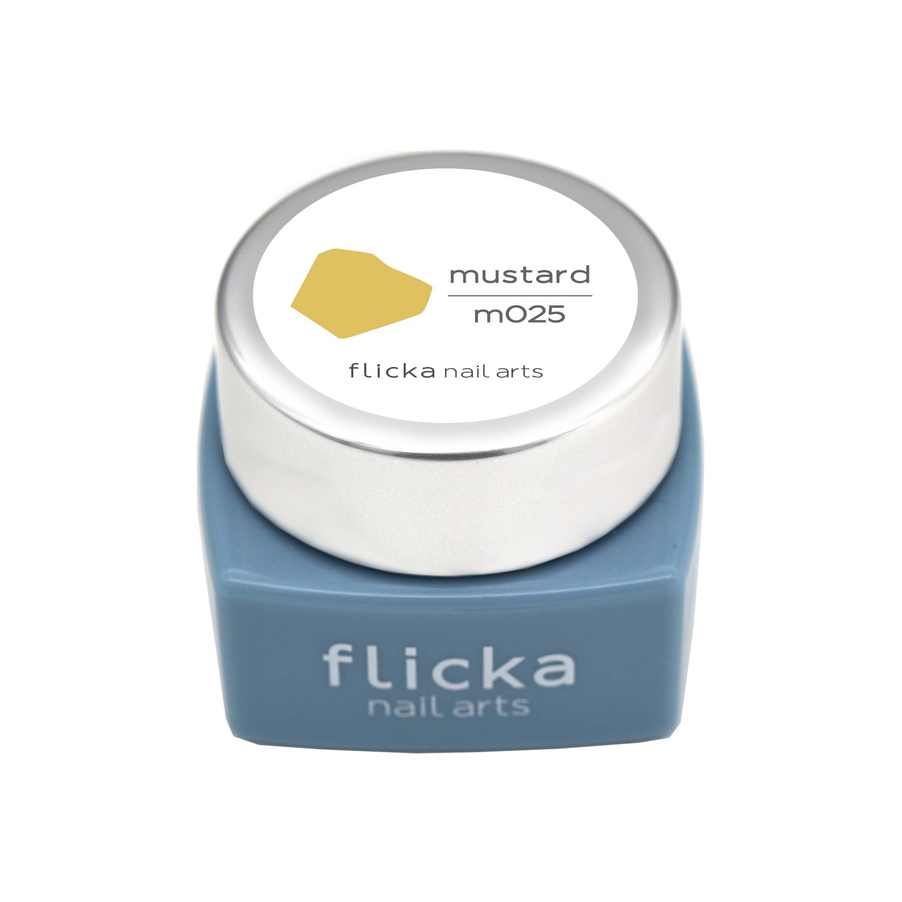 【送料無料】flicka nail arts(フリッカネイルアーツ）マスタード FG-m025 色：マスタード
