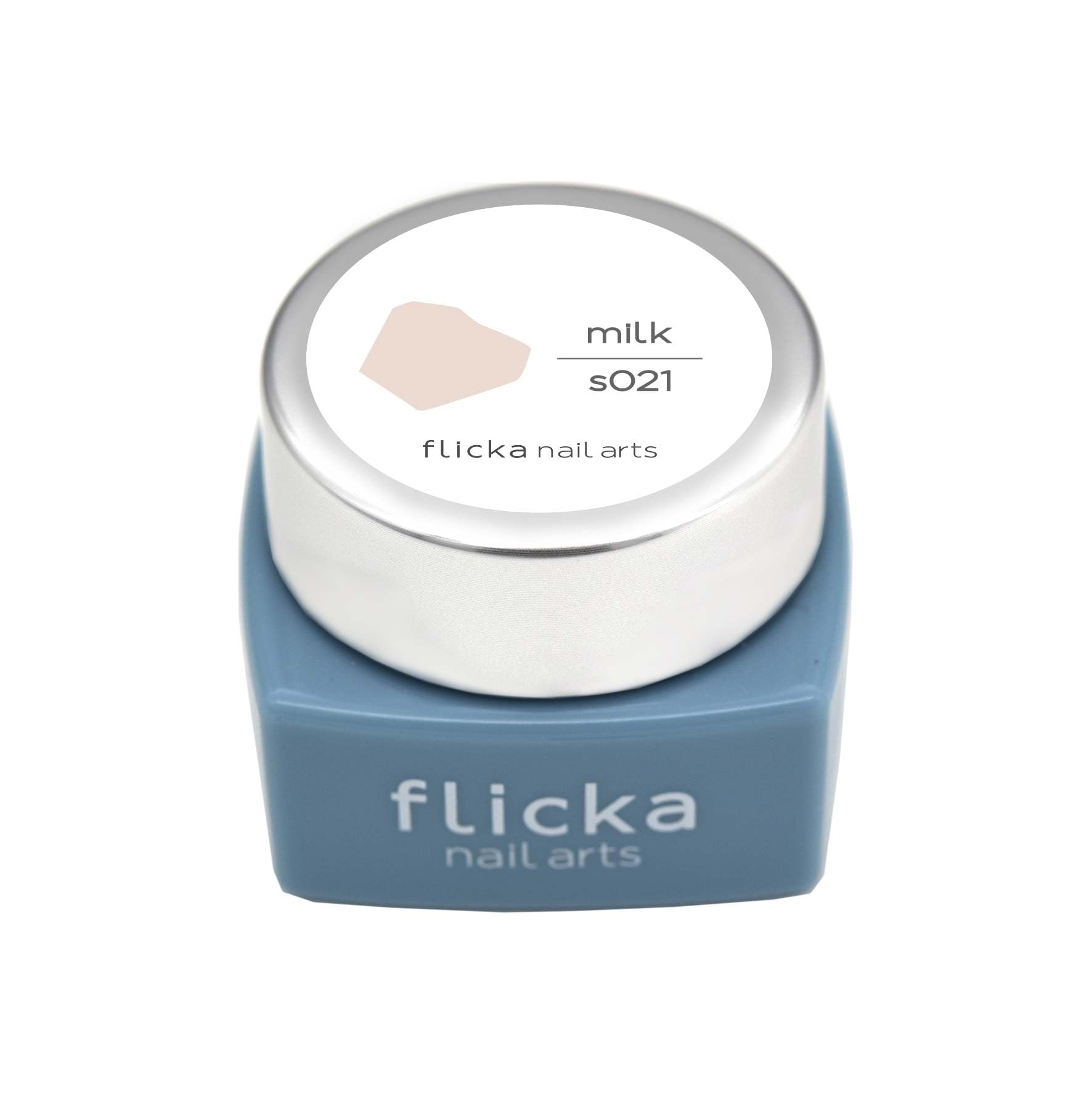 【送料無料】flicka nail arts(フリッカネイルアーツ）ミルク FG-s021 色：シアーホワイト