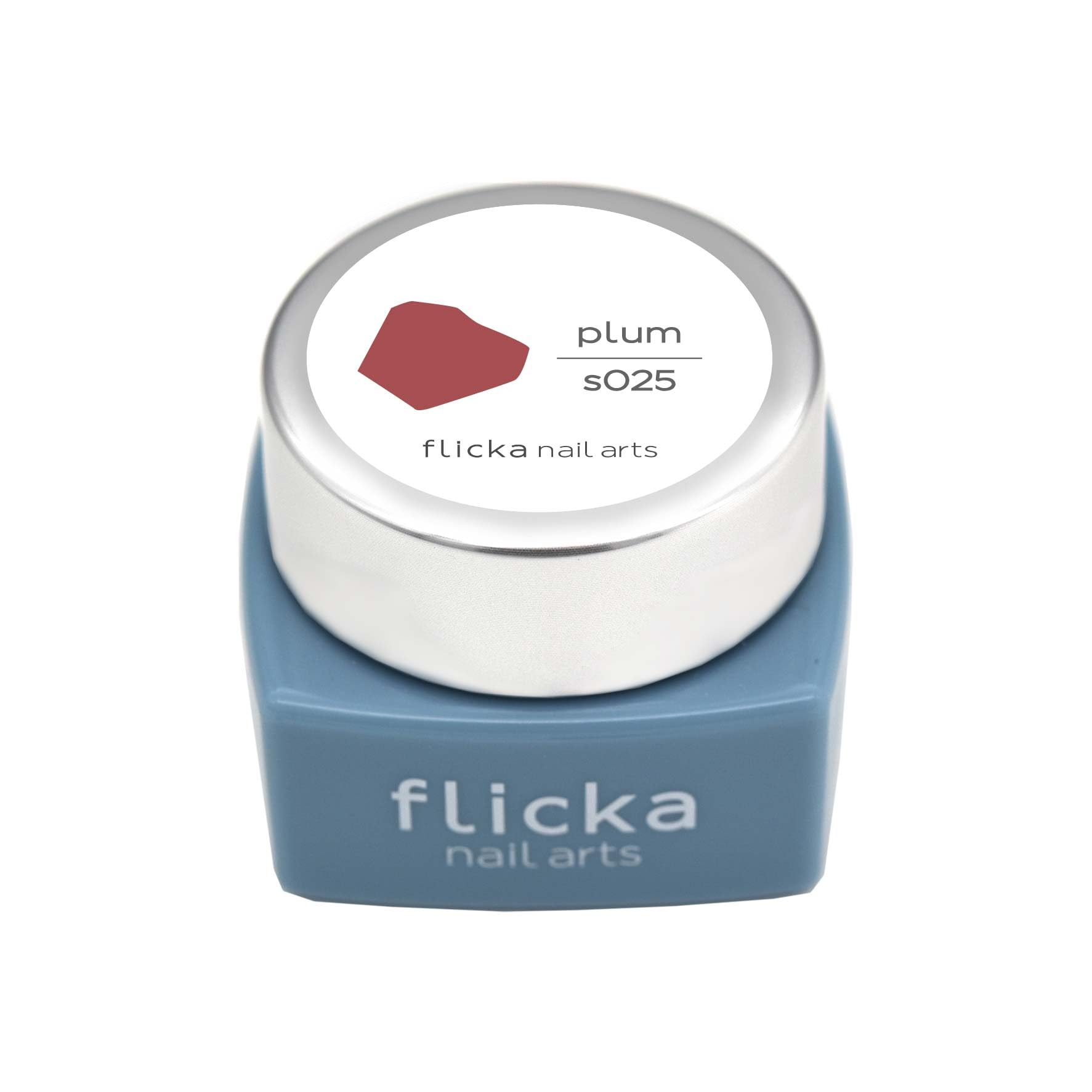 【送料無料】flicka nail arts(フリッカネイルアーツ）プラム FG-s025 色：シアーピンク