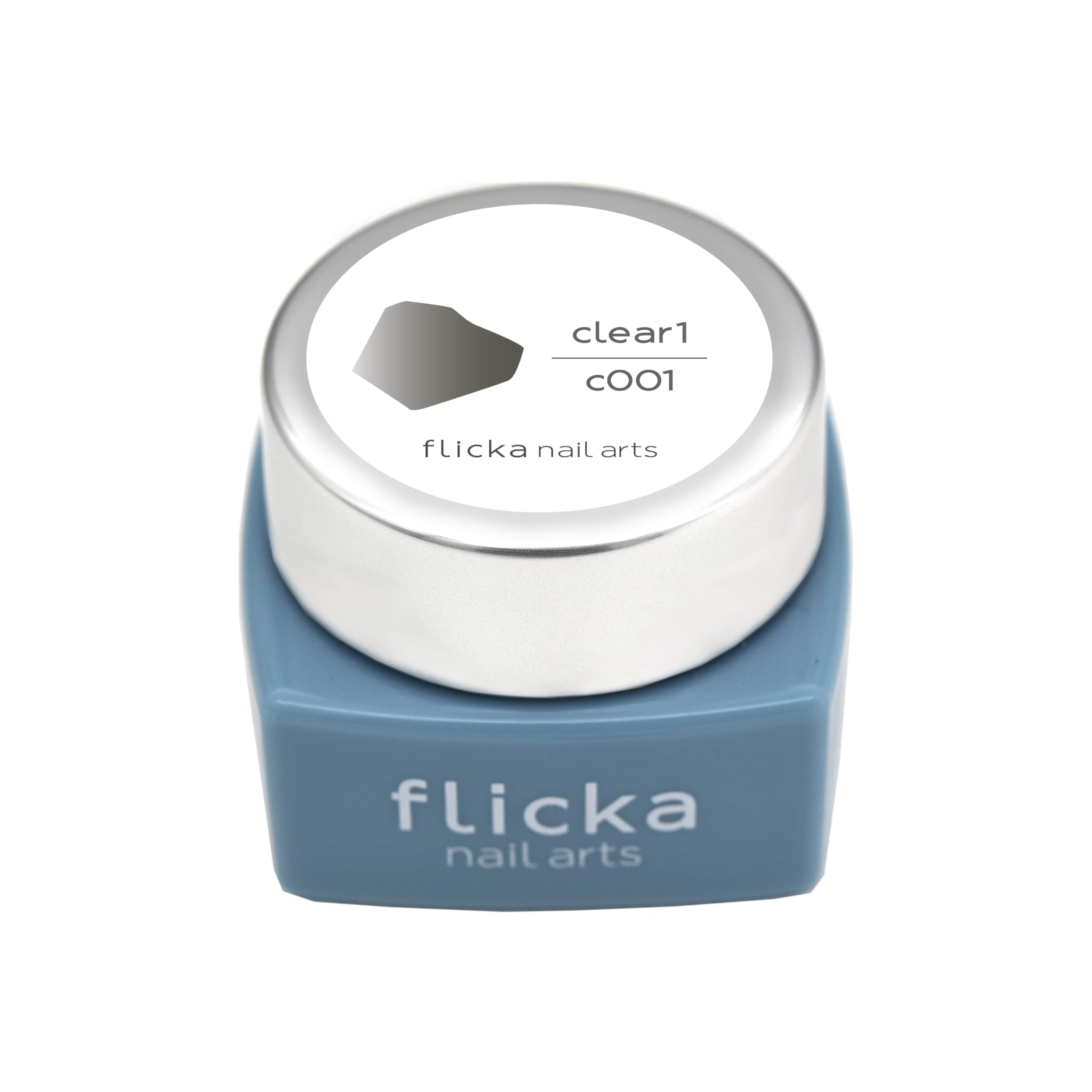 【送料無料】flicka nail arts(フリッカネイルアーツ）クリア1 FG-c001 色：ブラック