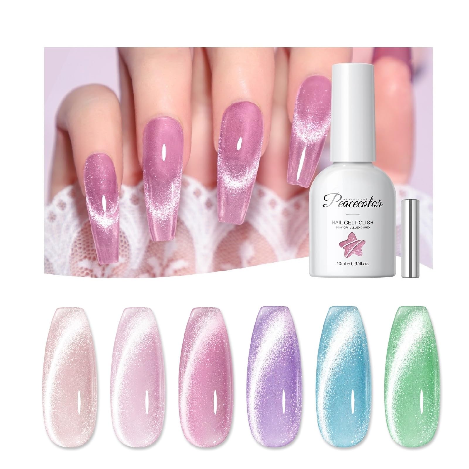 【送料無料】ジェルネイルセット 色：春夏色