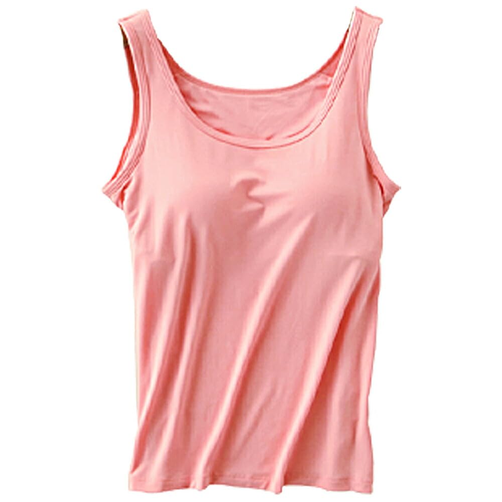 【送料無料】[Karly　Shop] 【爆売れ】カップ付きインナー キャミソール タンクトップ ブラトップ サラ..