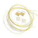 【送料無料】PureSino 水引セット 水引き 紐 水引飾り モダンカラー 日本伝統色 長さ約90cm 7本入 金箔セット 絹巻水引 金銀 水引き 髪飾り 手...