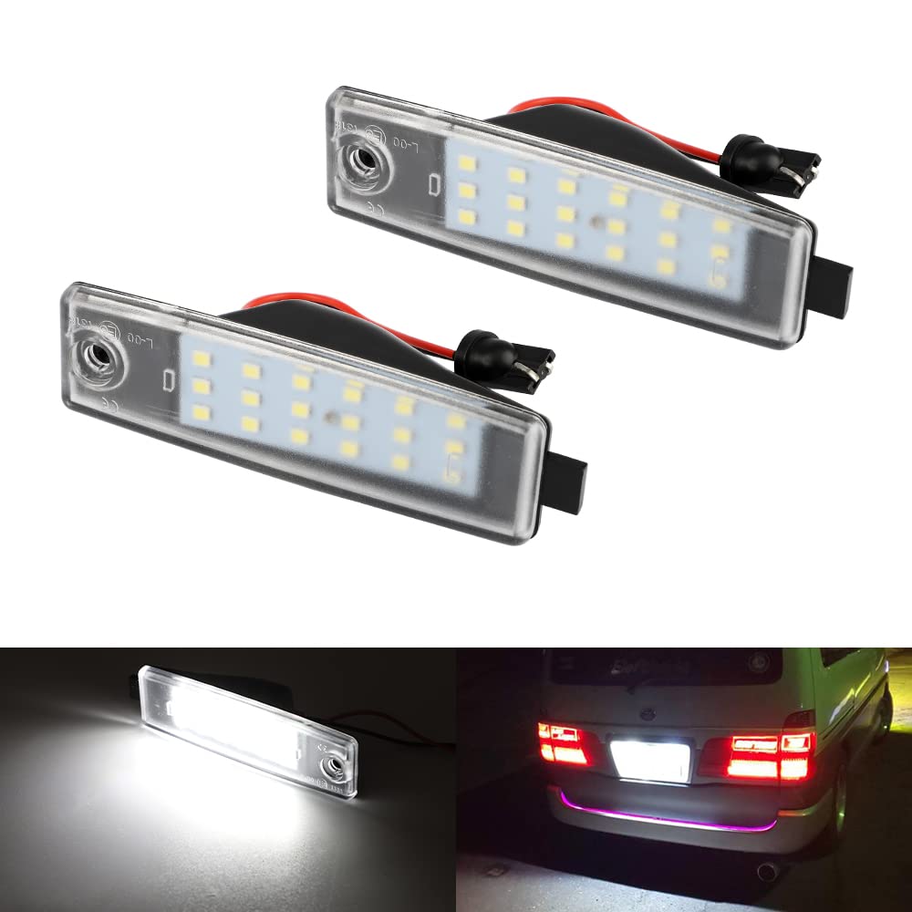 【送料無料】Catland ハイエース 200系 ナンバー灯 LED トヨタ ハイエース レジアスエース 200系 1型 2型 3型 4型 5型 6型 アクセサリー ホワイト ライセンスランプ カスタム パーツ ナンバー ランプ 車用 ライセンス灯 リア 12V 純正交換 2個入り