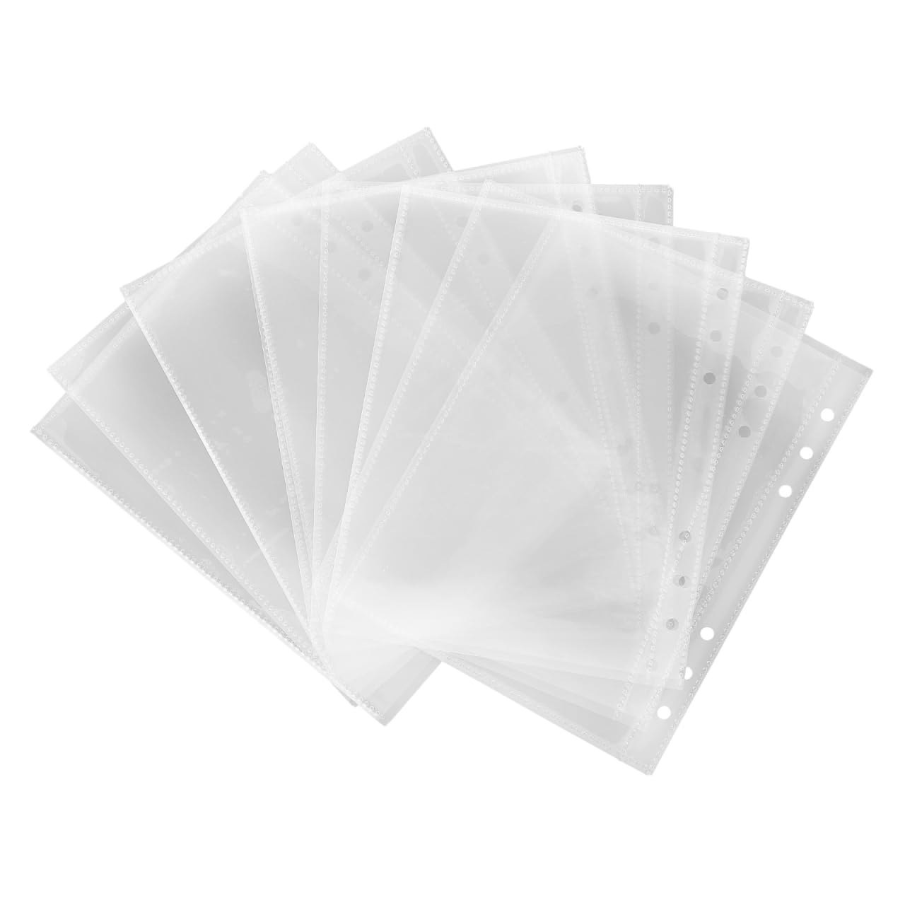 【送料無料】STOBOK バインダーポケット A5 クリアポケット 透明なゲームカード内ページバッグ 透明 名..