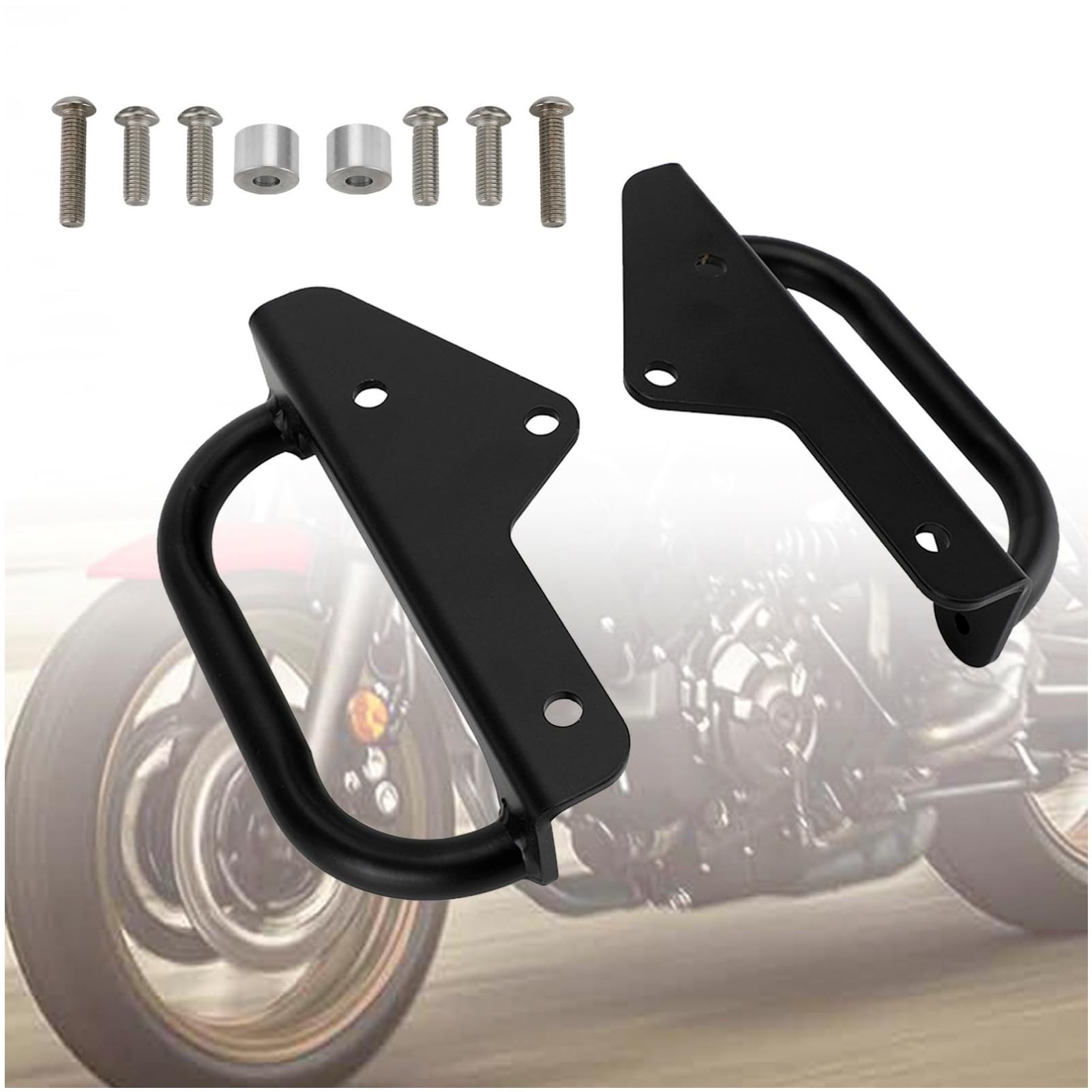 【送料無料】Bruce & Shark(ブルース・サメ)XSR900 グラブバー リアグラブバー 適用ヤマハ XSR900 2022-2023用 タンデム タンデムバー 物品を吊るでき 荷掛けフック 後部乗客用グラブバー リアシートレールキット 助手席リアグラブバー オートバイリアグラブバー パッセ