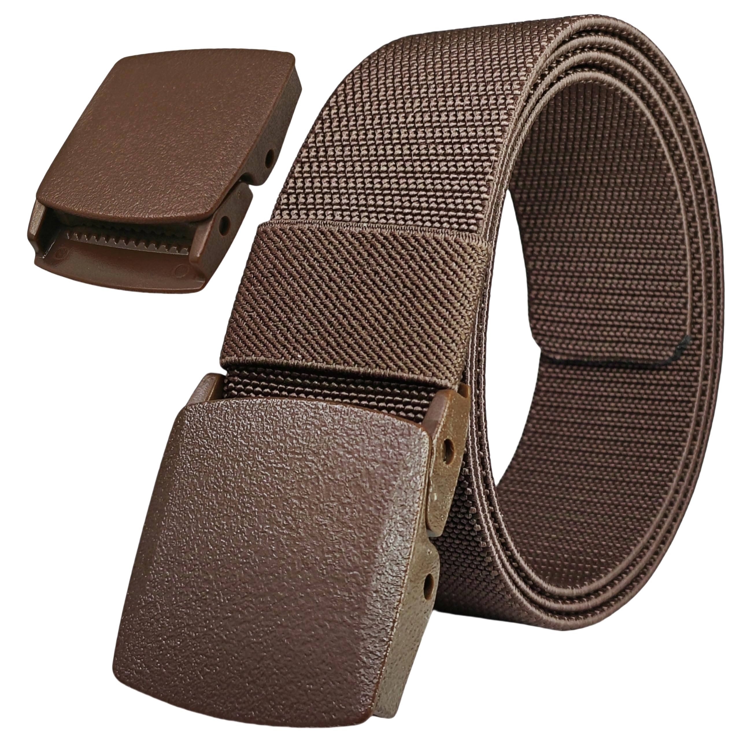 【送料無料】[JIFANPAUL] ベルト メンズ 伸縮ベルト 伸びる 作業用 ナイロンベルト ゴムベルト ストレ..