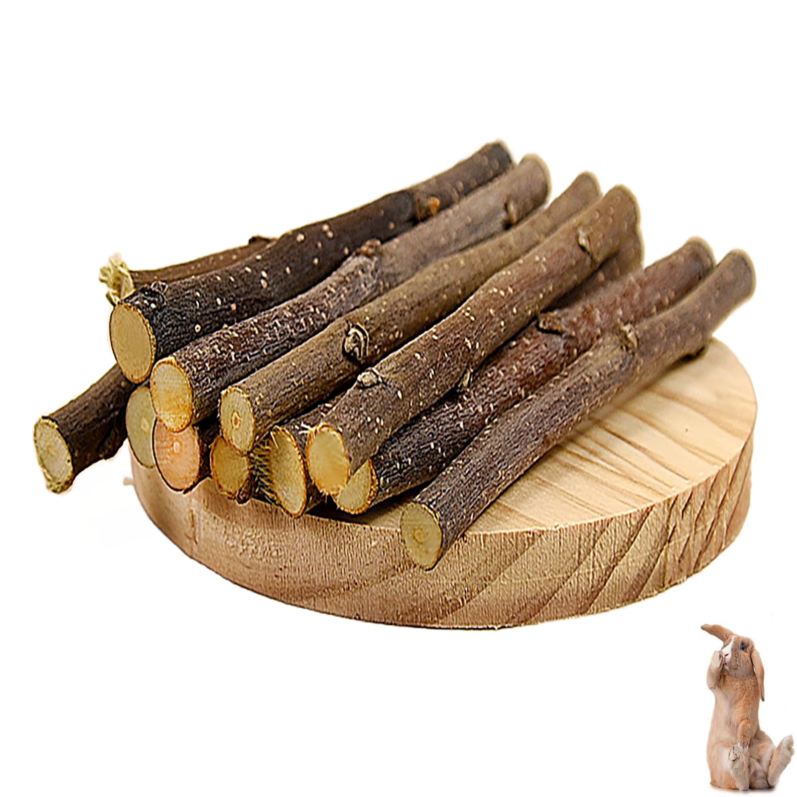 【送料無料】LUYING りんご枝 小動物 おやつ かじり木 噛むおもちゃりんごの木 リーフ小動物 小動物 お..