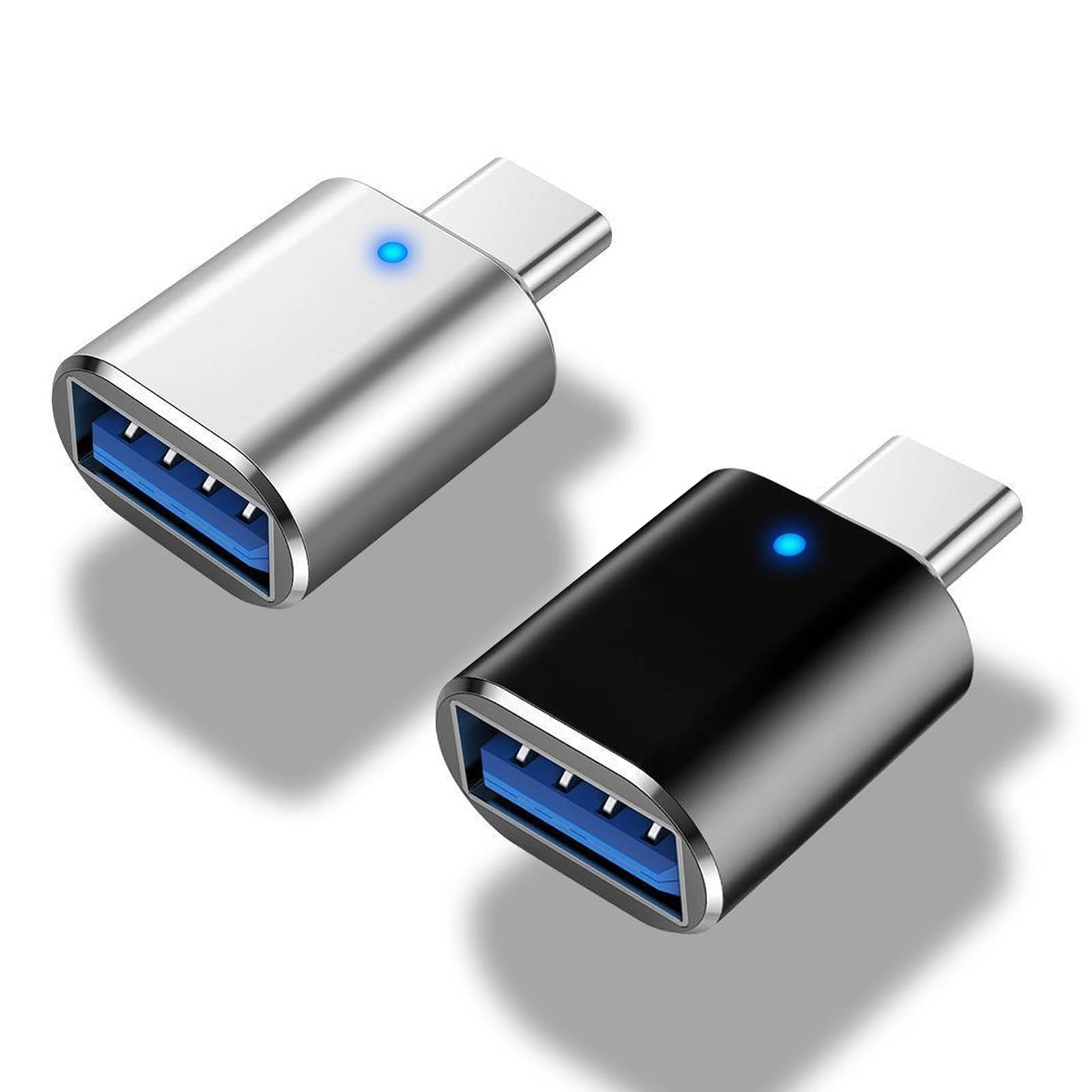 【送料無料】LUYING USB C 変換アダプタ USB3.0 高速データ転送が Type-Cオス - USBメスアダプター 携..