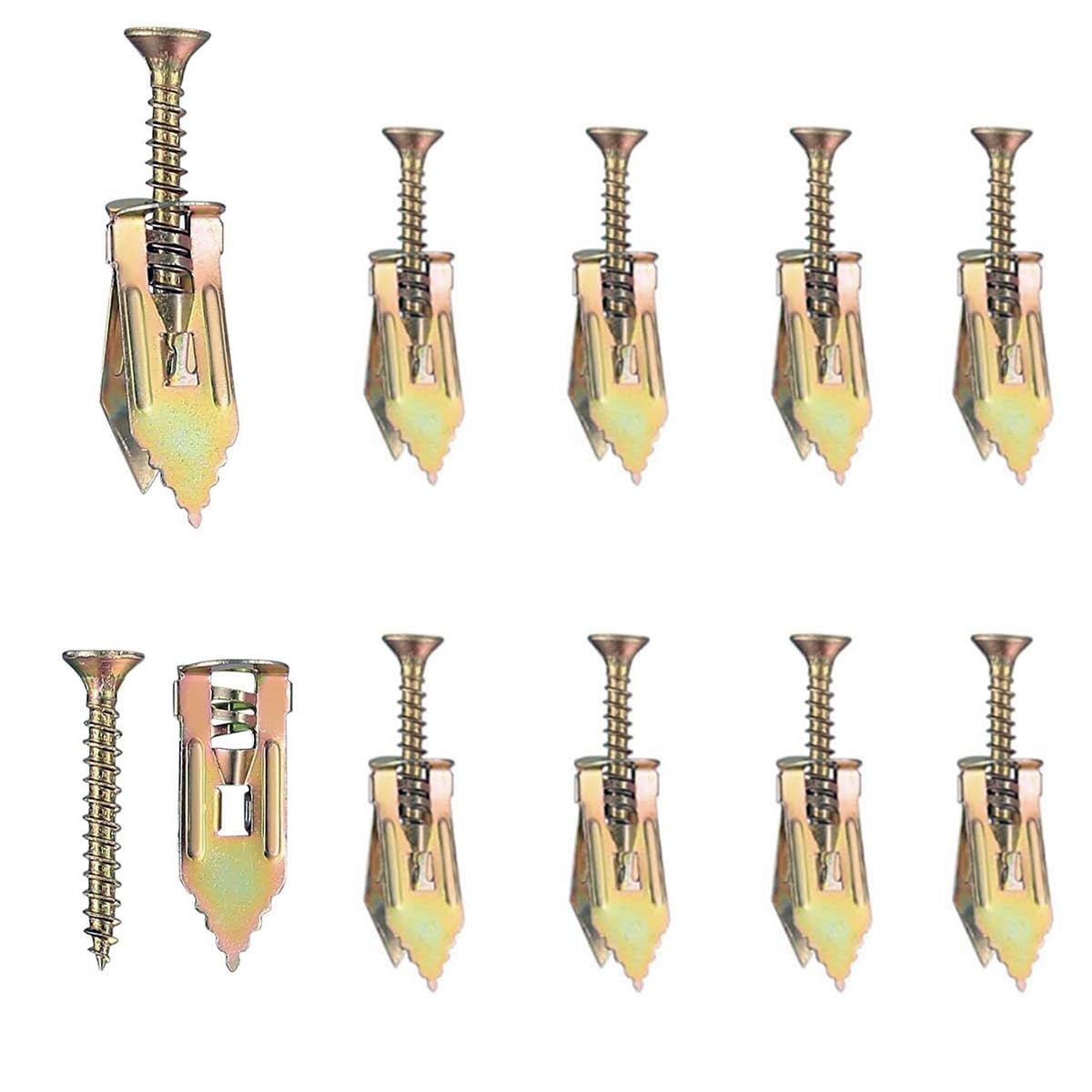 【送料無料】LYHMHAMY 石膏ボード アンカー 新型石膏ボード用打込みアンカー石膏ボード ボード ...
