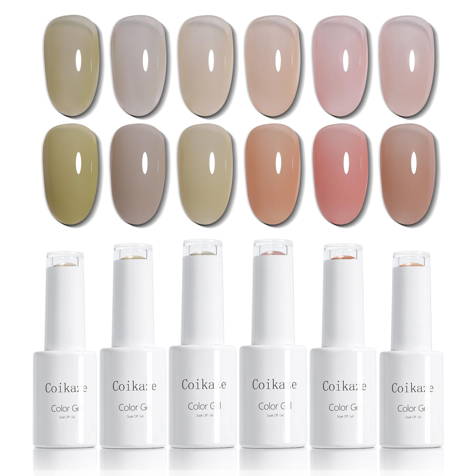 【送料無料】ジェルネイル Coikaze カラージェル 透け感 シアーカラージェル ネイルアート カラーネイ..