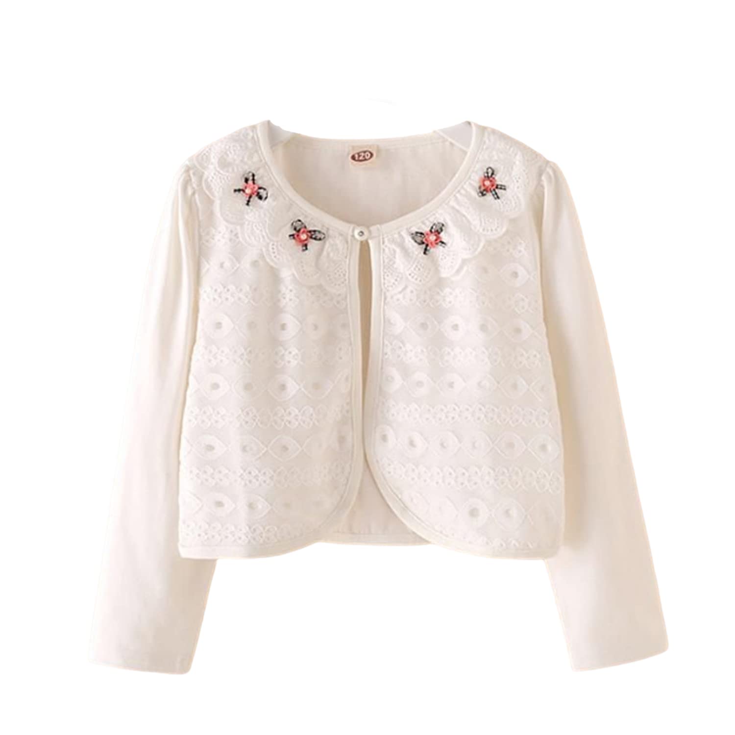 【送料無料】[VIISEN] 女の子 キッズ フォーマル ボレロ 長袖 入学式 入園式 卒園式 ボレロ 子供 ドレ..