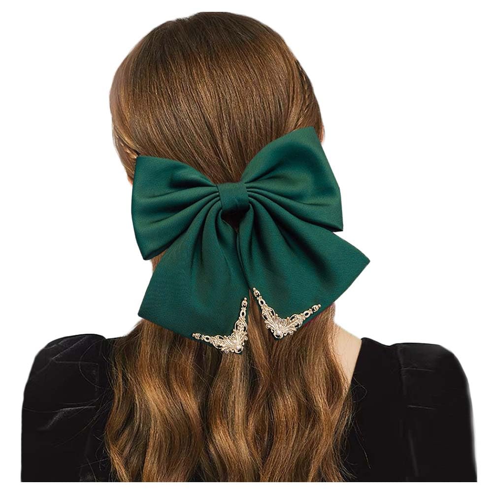 【送料無料】FASELE ヘアクリップ バレッタ バロック系 文芸復古 ヘアリボン 髪飾り 髪留め 上品 ヘア蝶結び ヘアアクセサリー おしゃれ 結婚式 フォー...