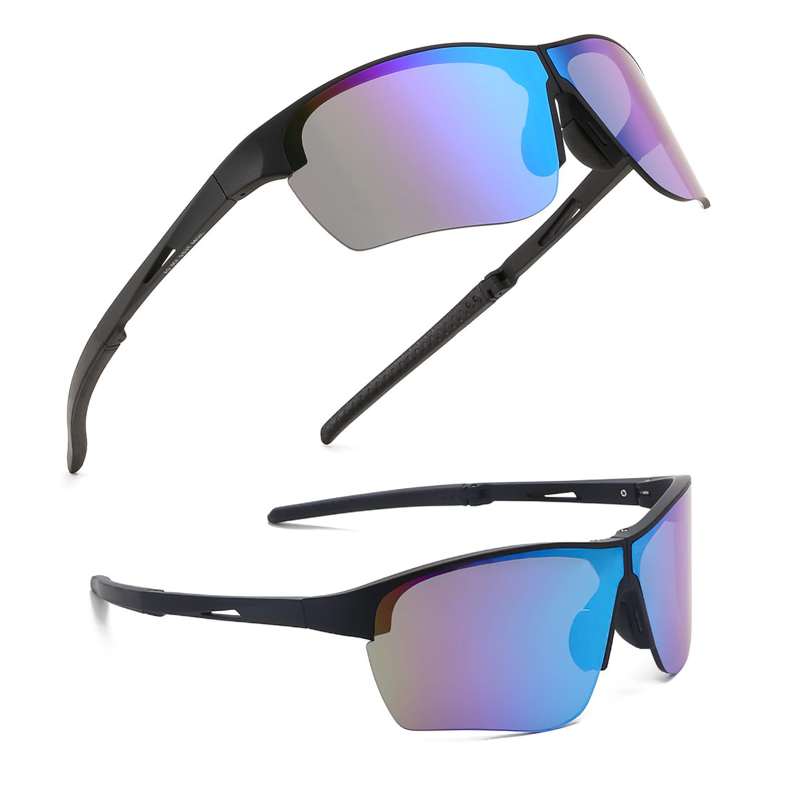 【送料無料】[Karsaer] サングラス メンズ 折りたたみ サイクリング サングラス レディース UV400 スポ..