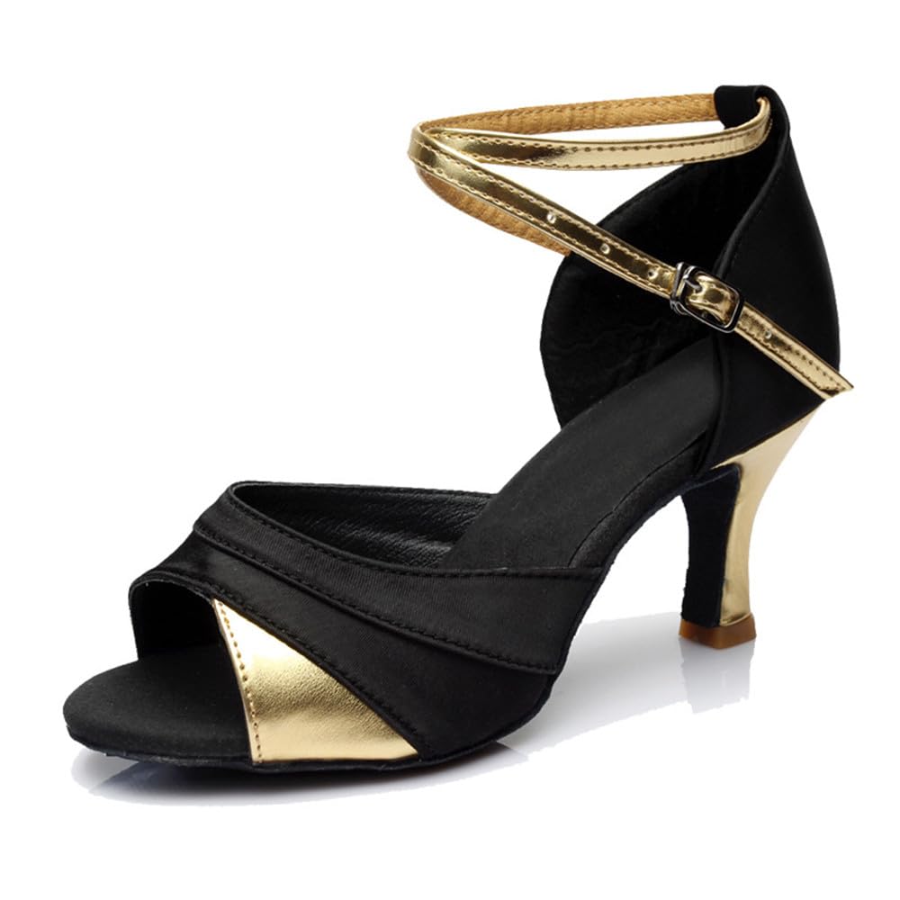 【送料無料】[FLORPERRY] 女性 ラテン レディース 社交 ダンス スエードソール 靴 練習用 舞台 演奏会 ..