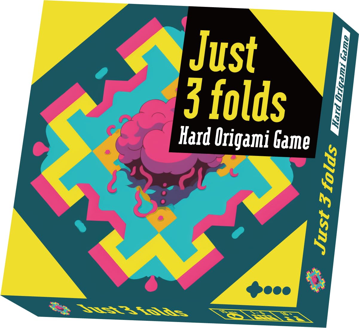 【送料無料】Nakagawa Hands 3回折るだけの簡単なゲーム Just 3 folds ボードゲーム