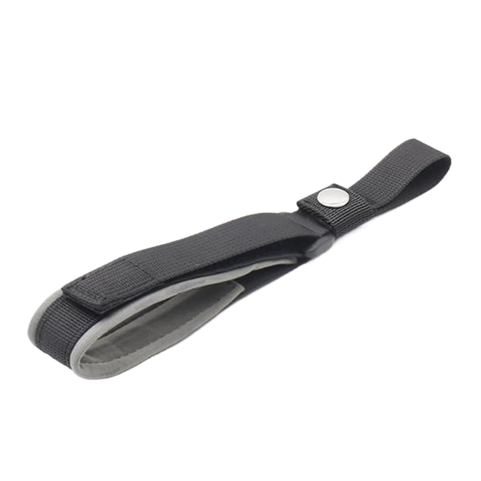 【送料無料】BLOOPIC 犬 伸縮 リード用 ストラップ 手首ストラップ 犬 散歩 両手フリー サイズ 調整可能 リード 頑丈なPP ナイロン素材 耐久性 飛び出し防止 すっぽぬけ防止 (グレー)