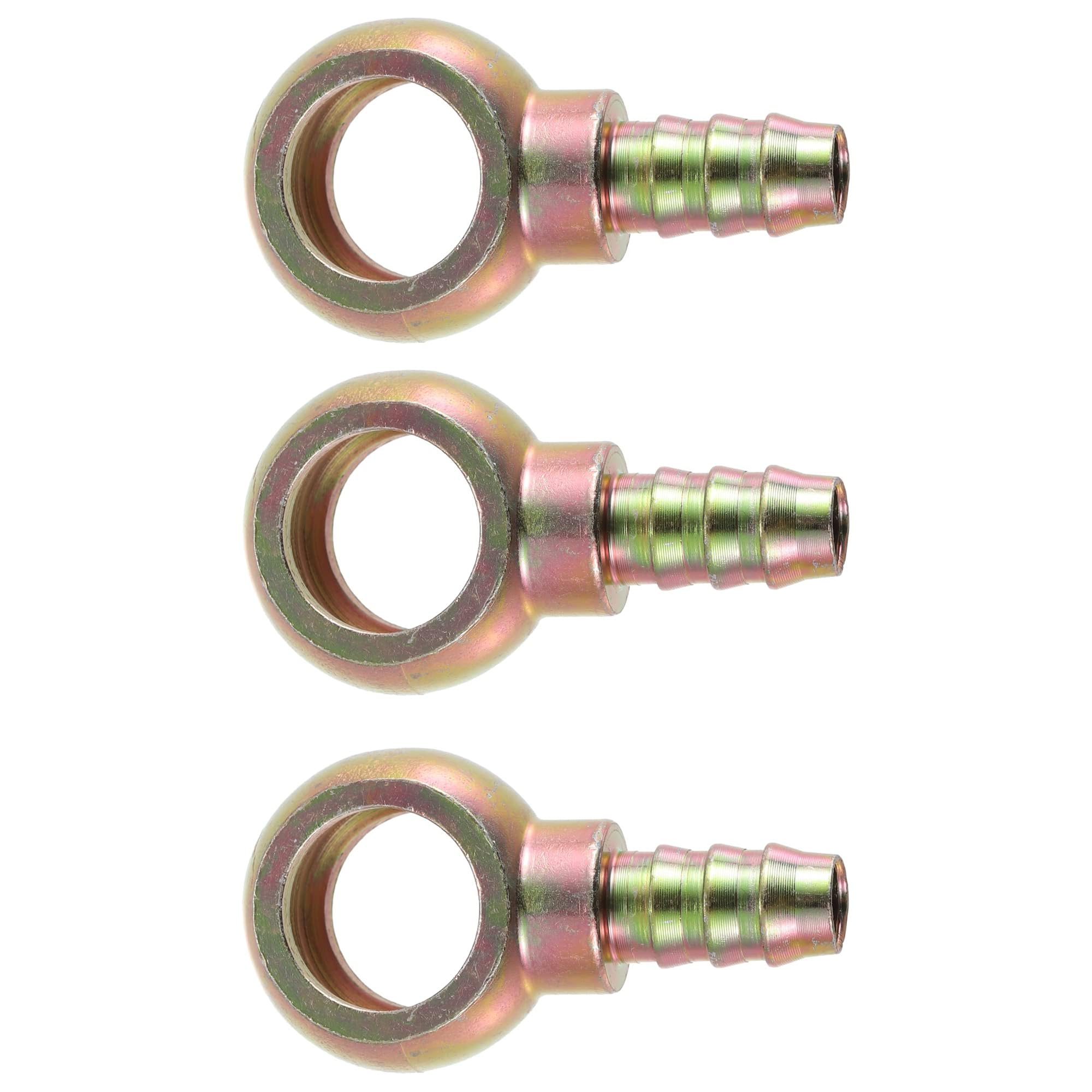 【送料無料】Edinstry バンジョーホース オイル用ツール 3pcs 18 mm ID ホース バーブ 11.3 mm バンジ..