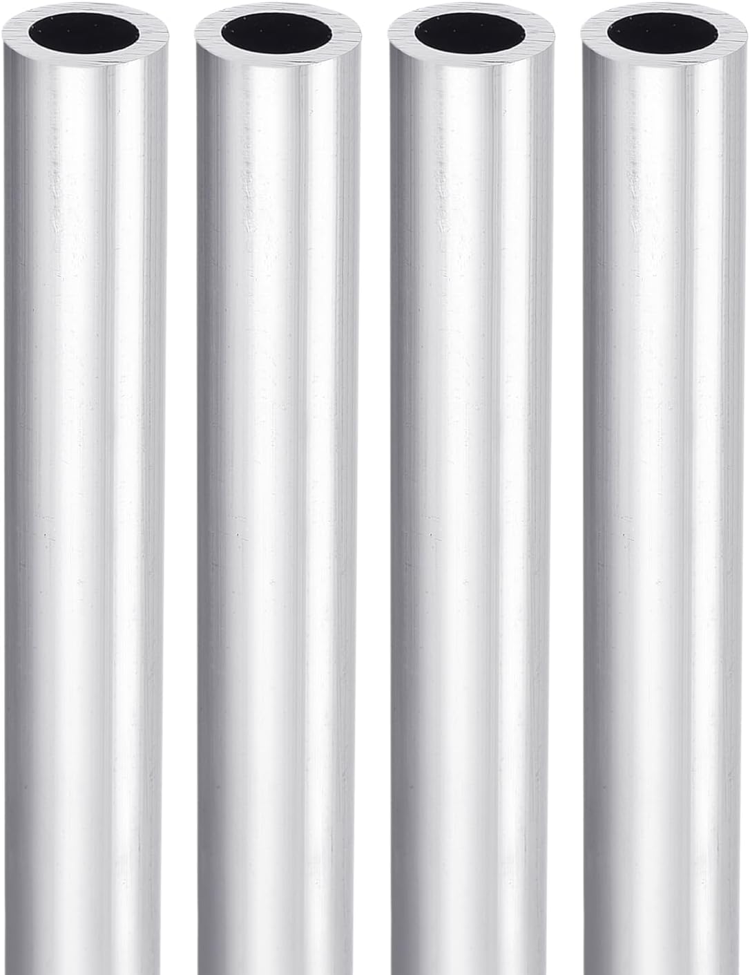 【送料無料】Edinstry アルミニウム丸管 アルミニウムチューブ 長さ250mm 外径5mm 内径3mm 4本 シーム..