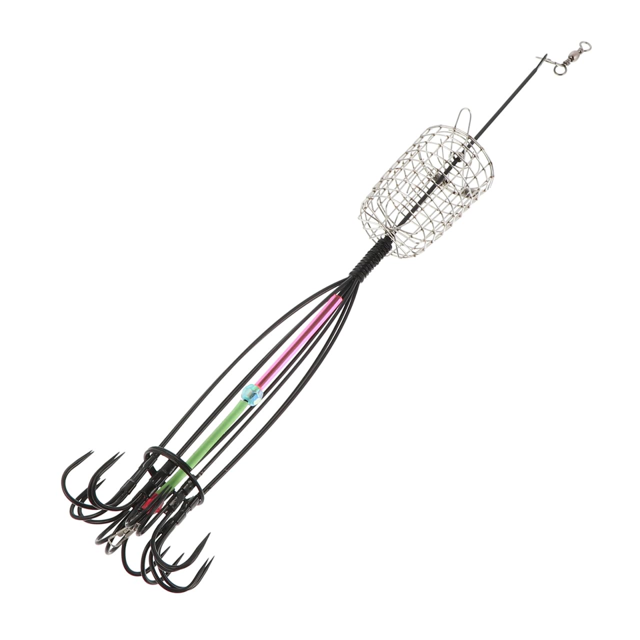 【送料無料】Toddmomy ハゲ掛け コマセカゴ エサカゴ付 投げ釣り 船釣り 淡水海水兼用 打ち餌器