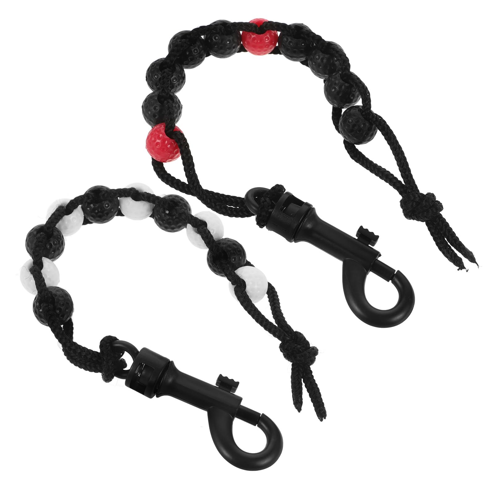 【送料無料】VANZACK ゴルフ スコアカウンター ビーズ カウンター 携帯便利 使いやすい ゴルフラウンド用品 ストローク カウント 2個