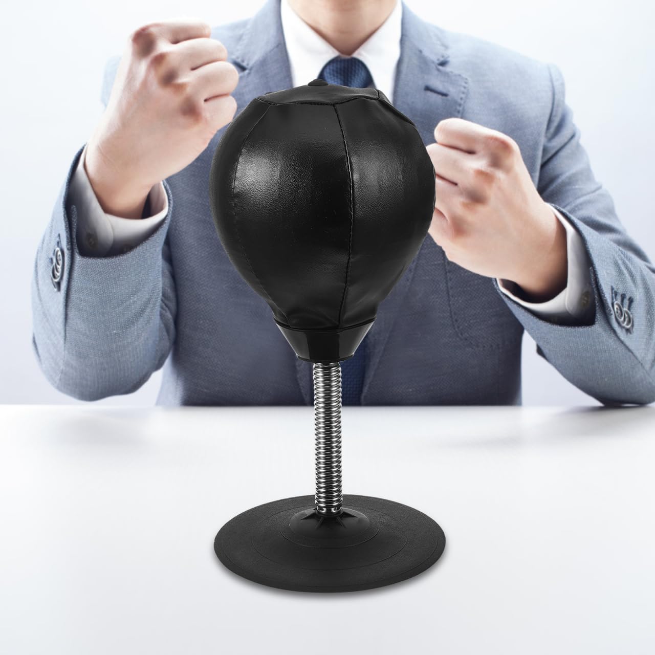 【送料無料】Milisten 吸盤式ボクシングボール テーブルサンドバッグ ピードバッグトレーニング キック..