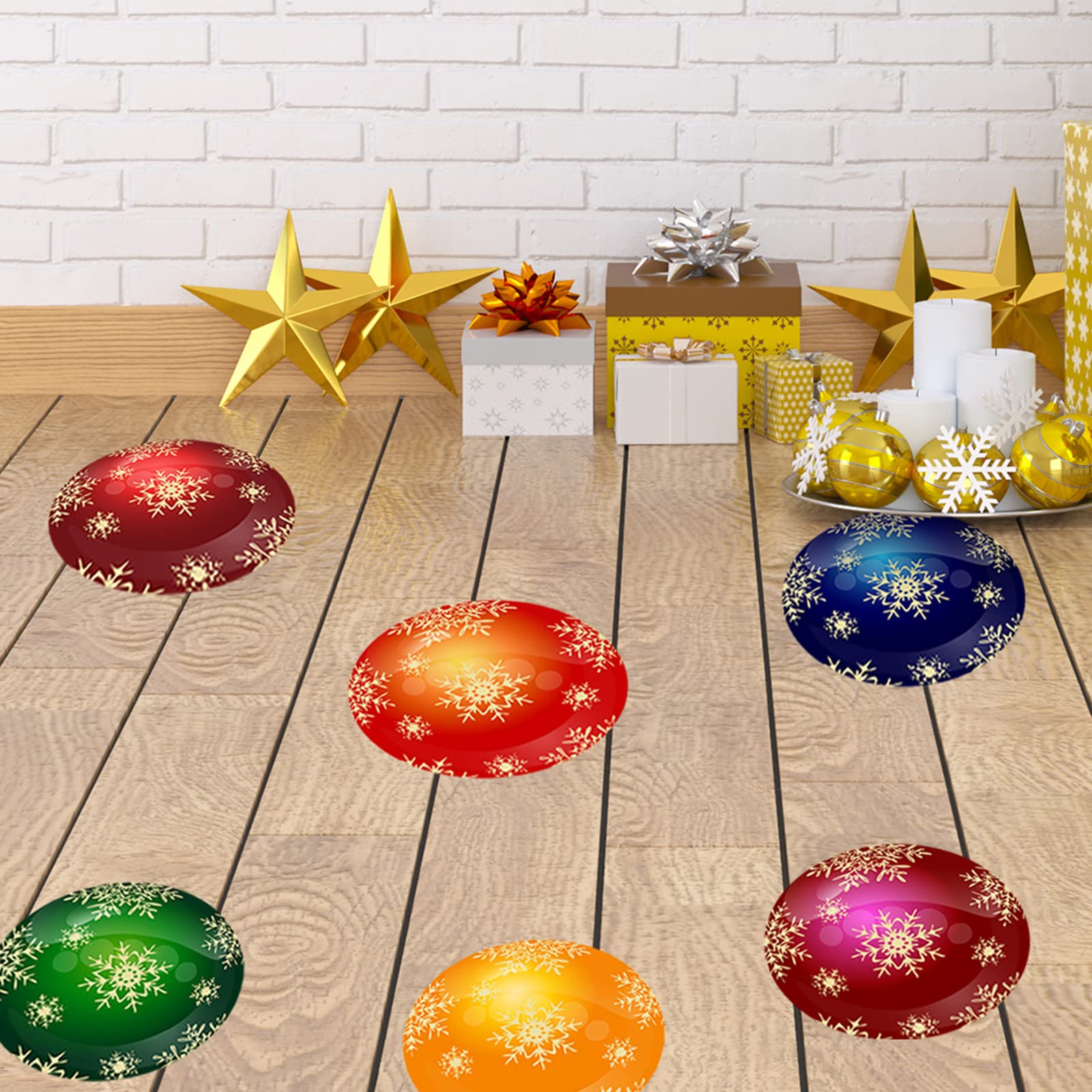 【送料無料】Condessacity ウォールステッカー クリスマス カラフルなステッカー おしゃれ 北欧 スノー..