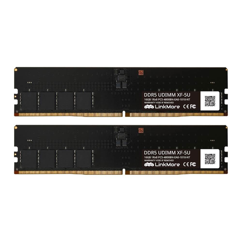 iinos ŷԾŹ㤨̵֡LinkMore DDR5 16GBx2 (32GB 4800Mhz PC5-38400 ǥȥåPCѥ (CL40/1.1V/288ԥפβǤʤ39,899ߤˤʤޤ