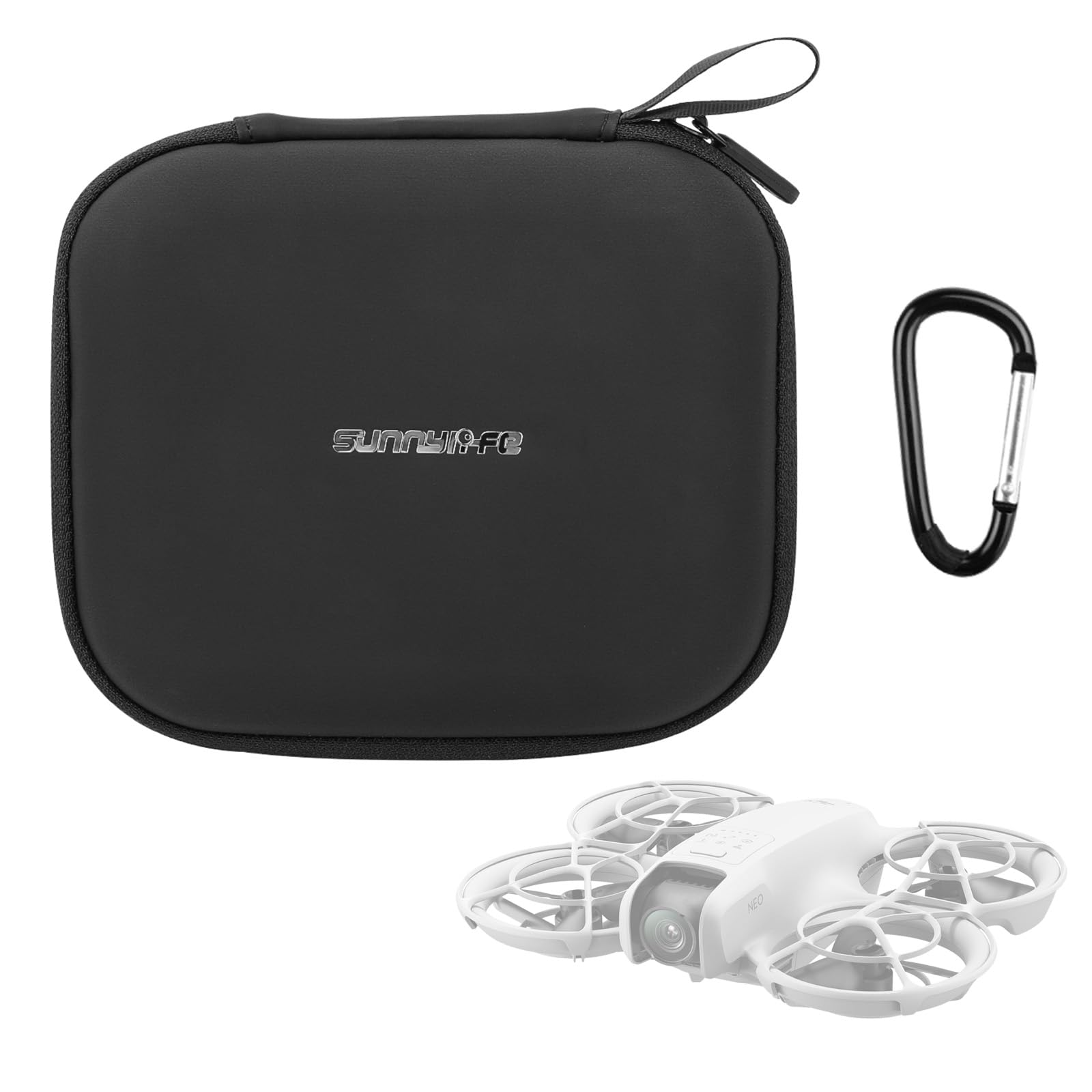 【送料無料】For DJI Neo ケース 保護ケース ドローン リモコン 収納バッグ Greerass ドローン コントローラー収納ケース キャリングケース 耐衝撃 キズ防止 防水防塵 持ち運びに便利 DJI Neo ドローン 対応 収納ケース (ブラック)